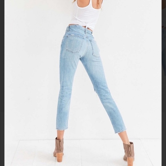 Citizens of Humanity Liya High Rise Jeans in Torn - Picture 2 of 7